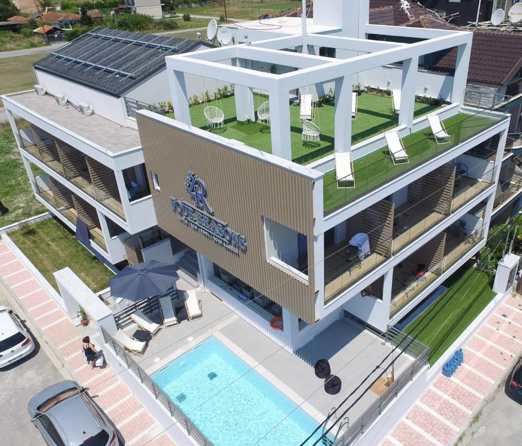 Aparthotel Four Reasons Paralía Exterior foto