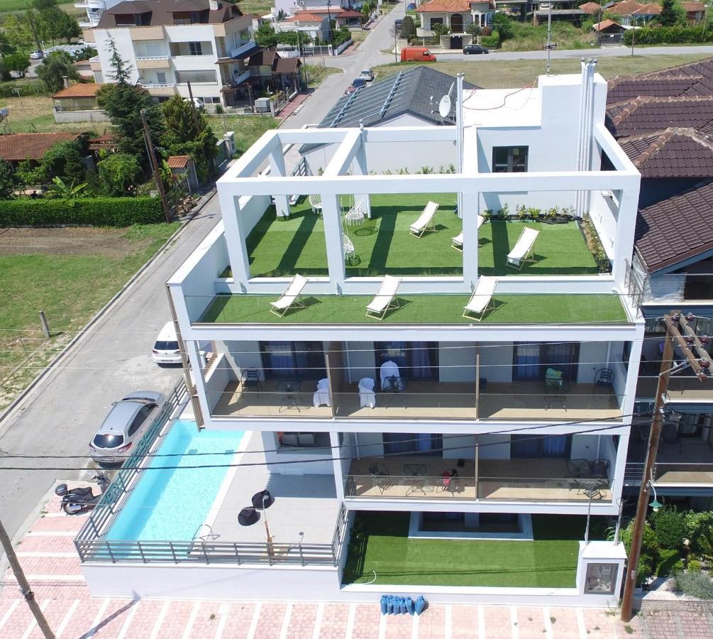 Aparthotel Four Reasons Paralía Exterior foto